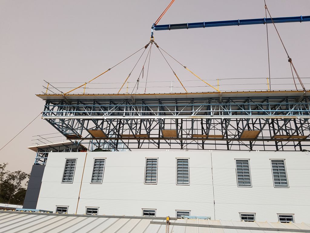 Roof Lifting Custom Steel Frames